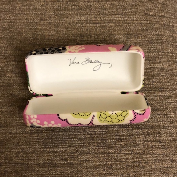 Vera Bradley Pink Floral Eye Glass Case - Picture 3 of 7